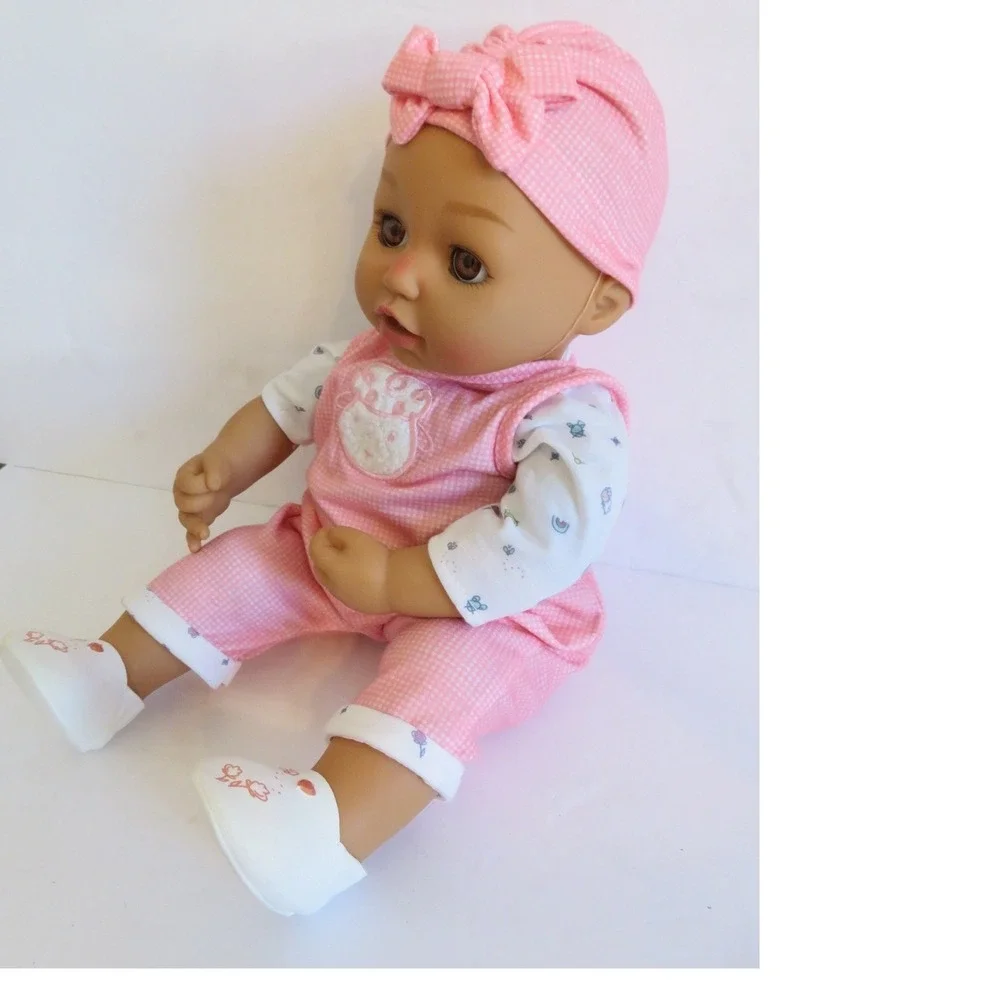 Zapf Creation Baby Born Ava Doll Pink Gingham Outfit Toddler Toy‎